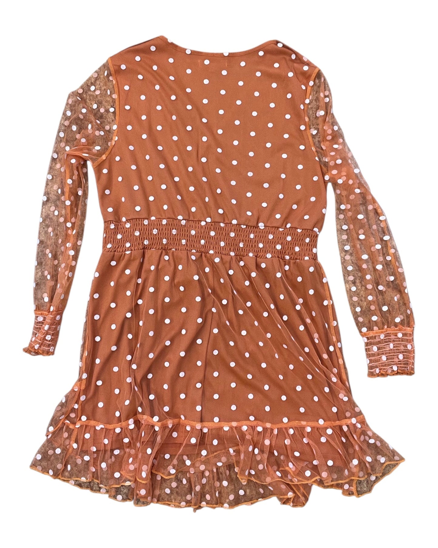 Dress Party Short By Clothes Mentor In Orange, Size:L