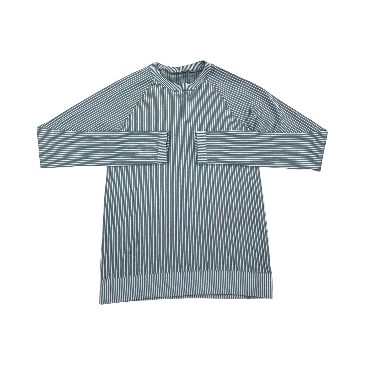 Athletic Top Ls Crewneck By Lululemon In Green, Size:S