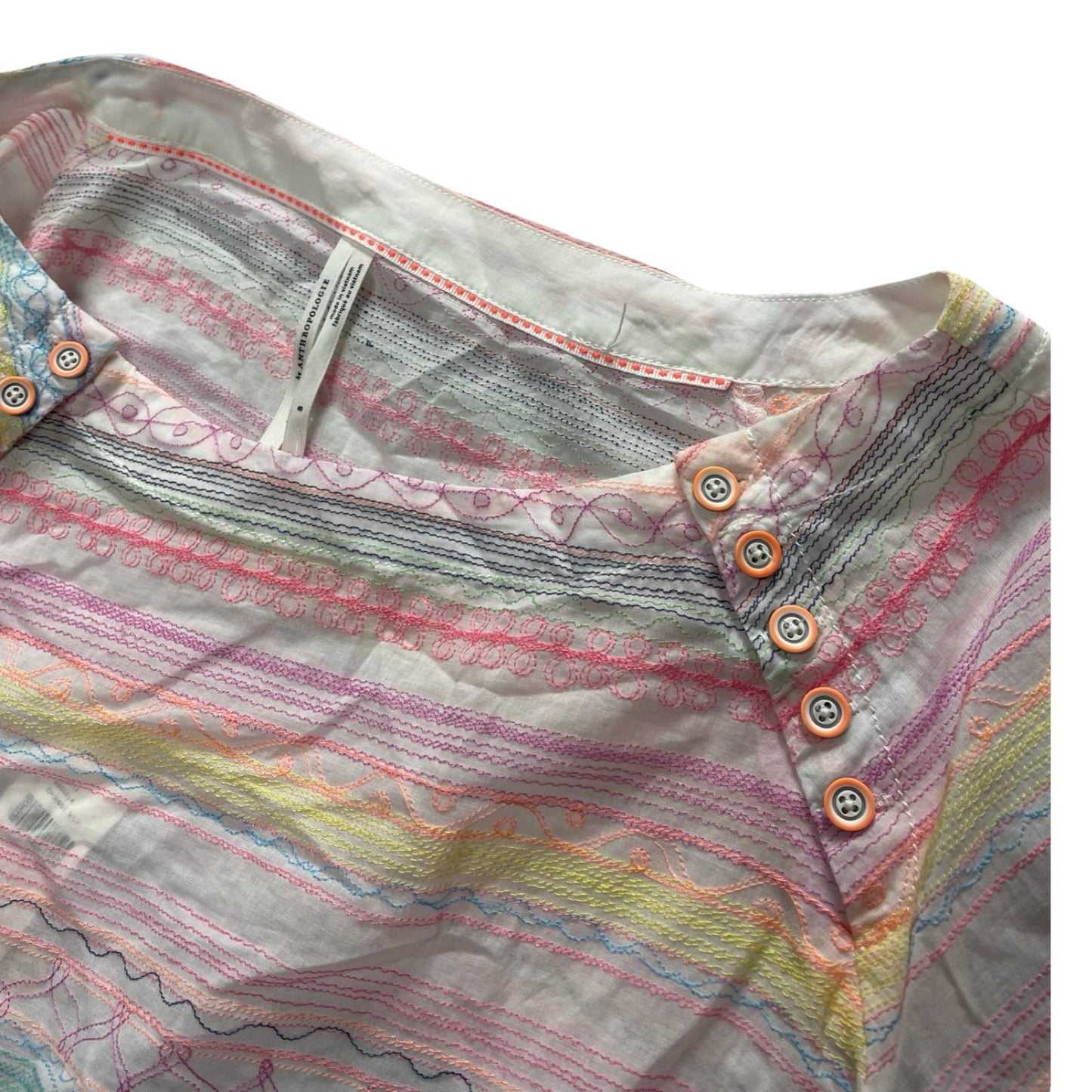 Top Ss By Anthropologie In Multi, Size:S