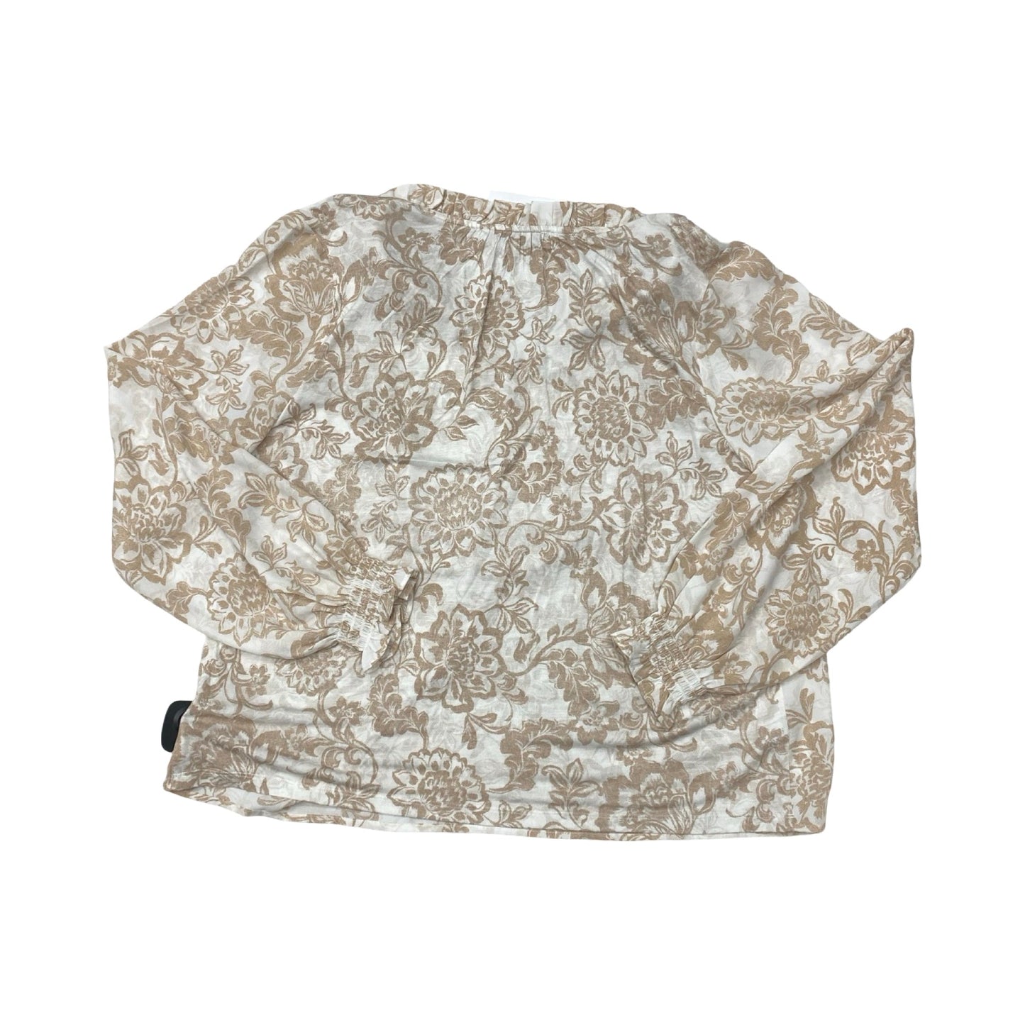 Top Ls By Loft In Floral Print, Size:L