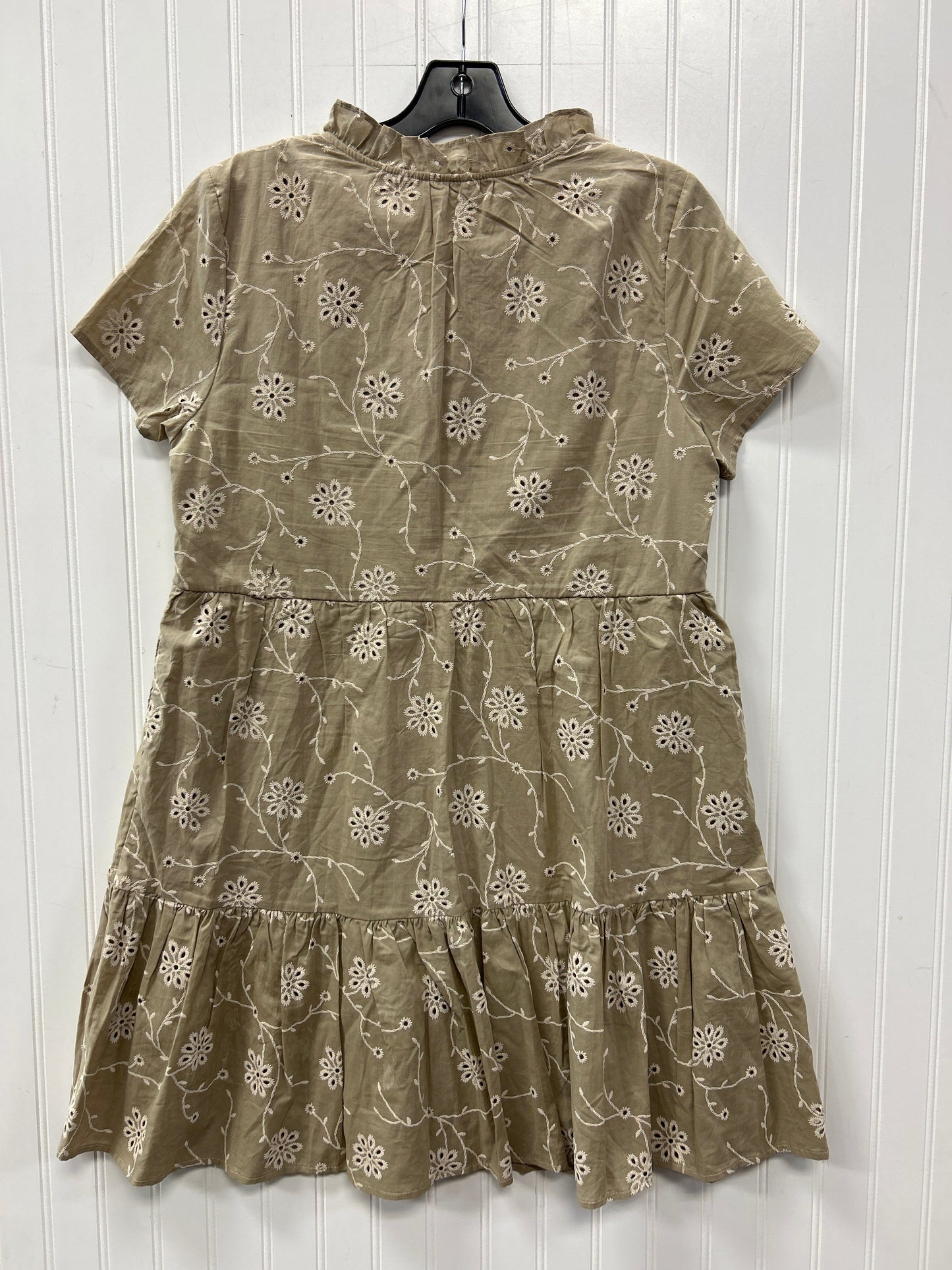 Dress Casual Midi By Joie In Tan, Size:M