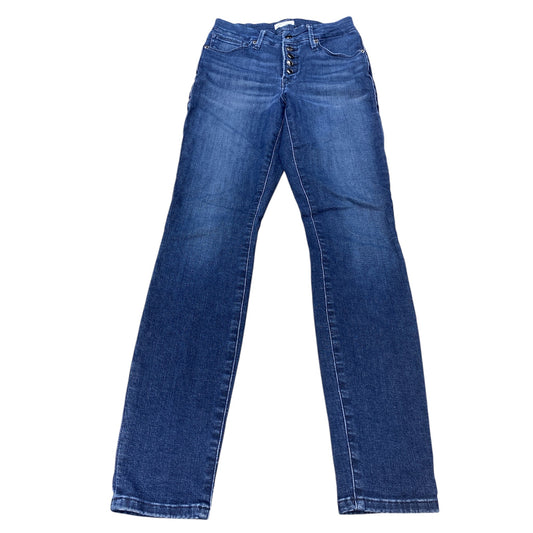 Jeans Skinny By Good American In Blue Denim, Size:2