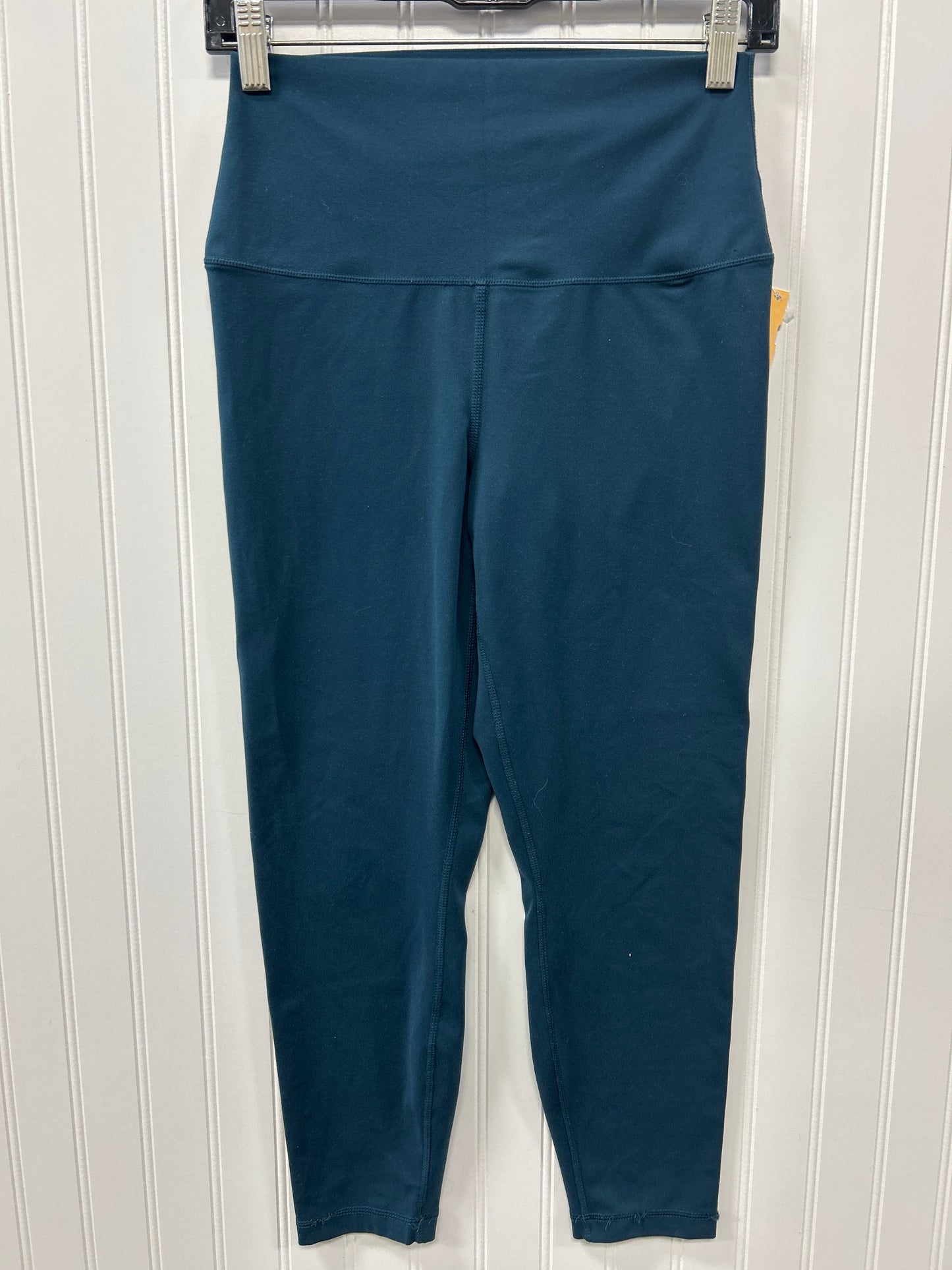 Athletic Leggings By Yogalicious In Teal, Size:L