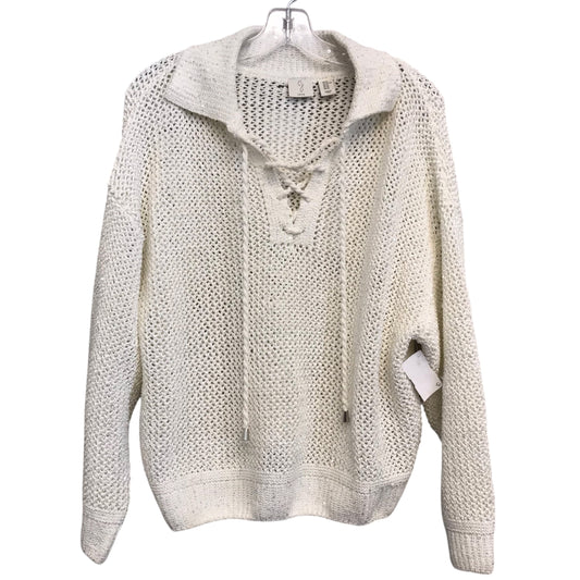 Sweater By Joie In White, Size:Xl