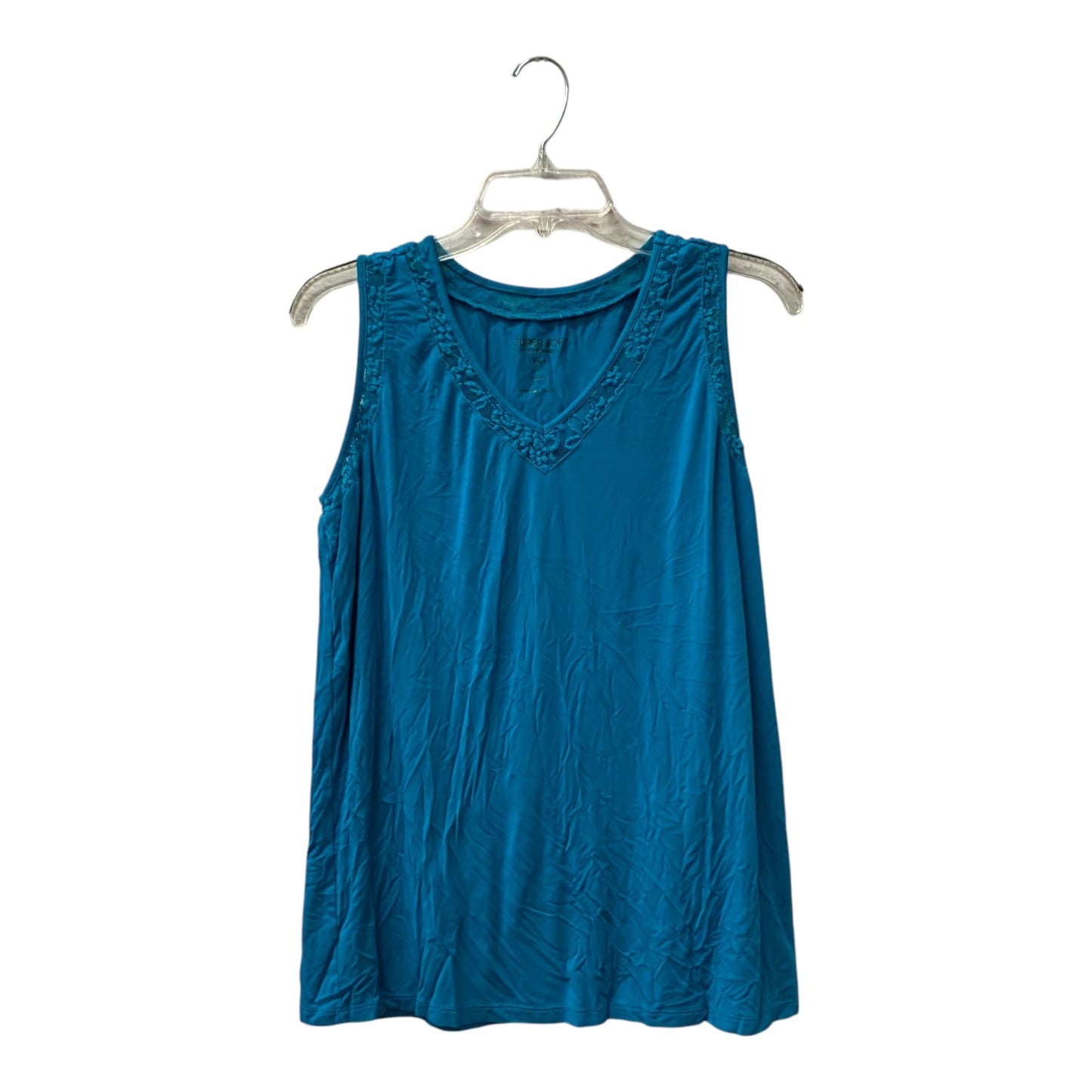 Top Sleeveless By Torrid In Blue, Size:L