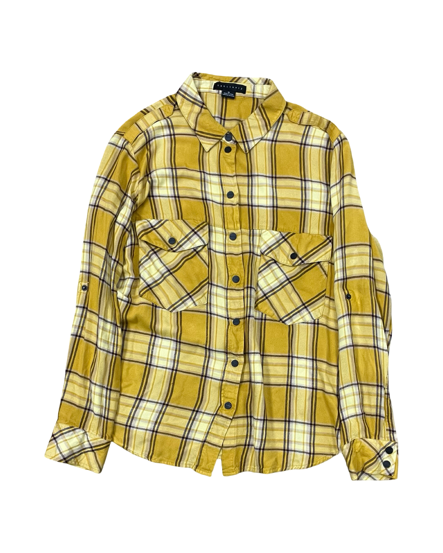 Blouse Ls By Sanctuary In Yellow, Size:M