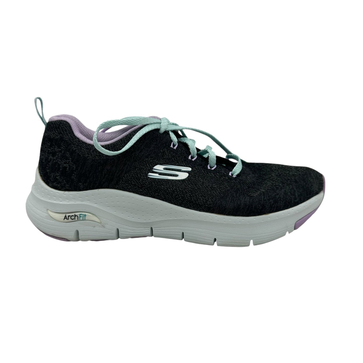 Shoes Athletic By Skechers In Grey, Size:7