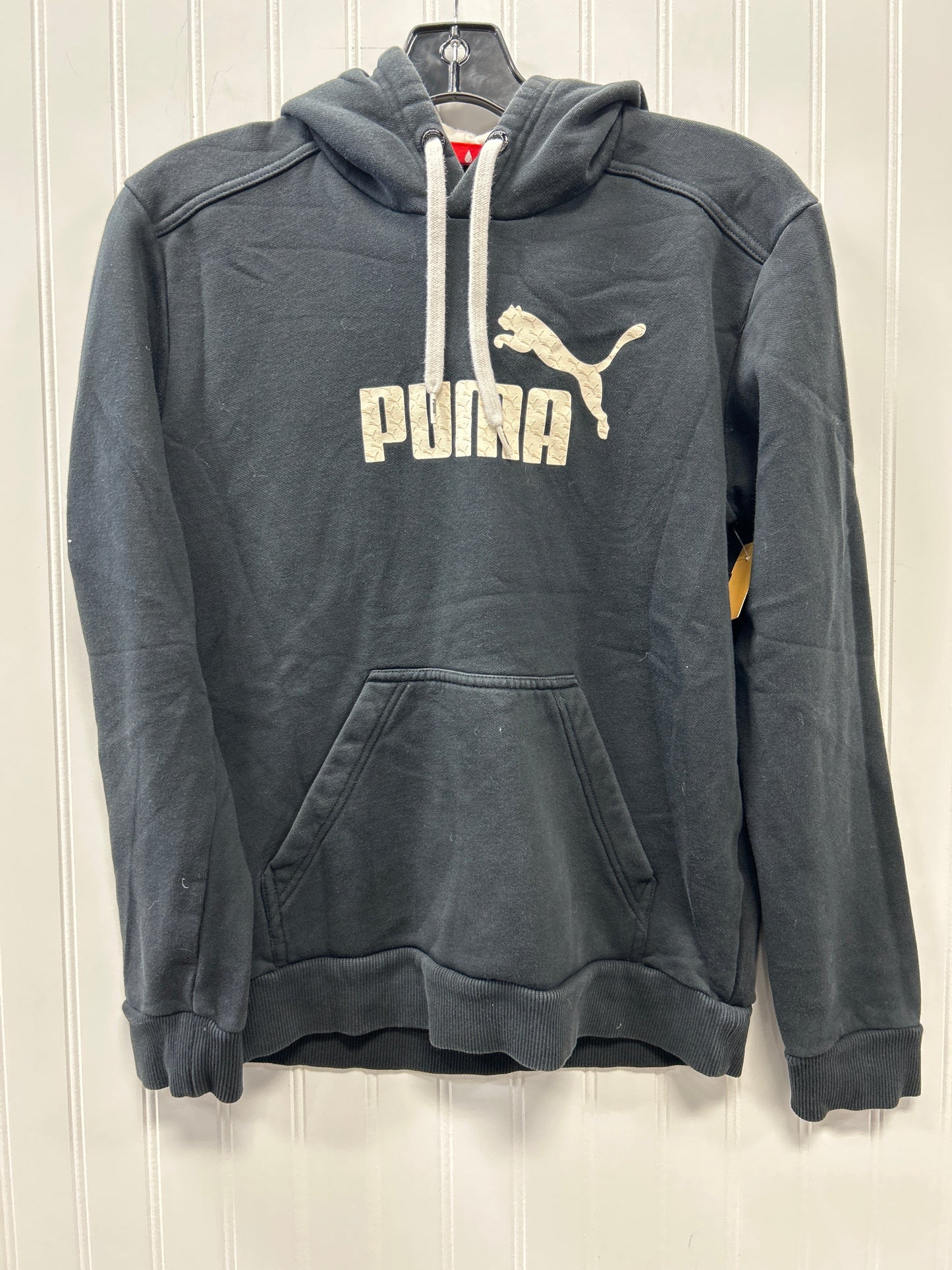 Sweatshirt Hoodie By Puma In Black, Size:M