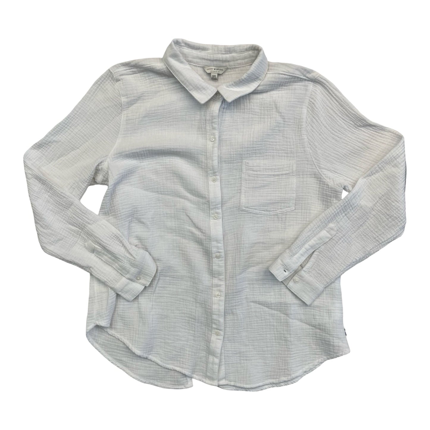 Top Ls By Lucky Brand In White, Size:M