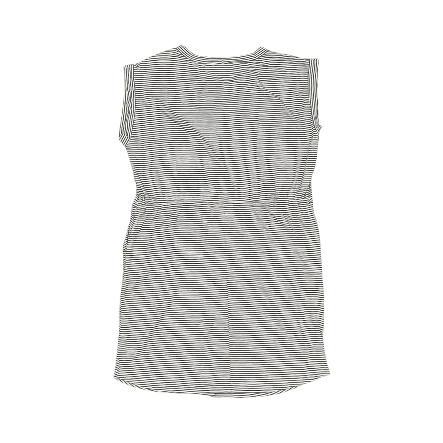 Dress Casual Short By Staccato In Grey & White, Size:M