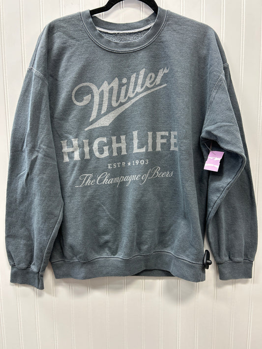 Top Ls By Cmc In Grey, Size:M