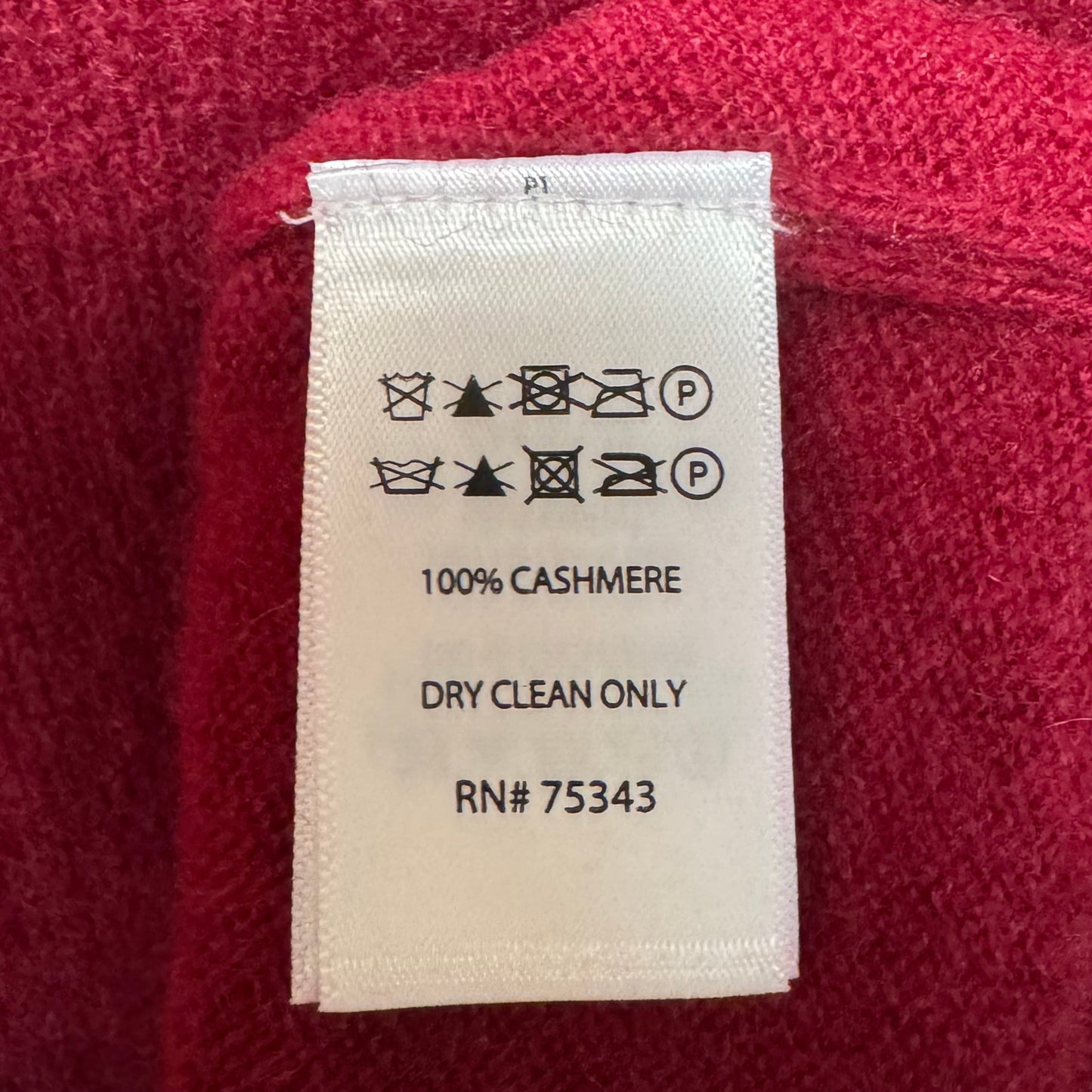 Sweater Cashmere By Rachel Zoe In Maroon, Size: L