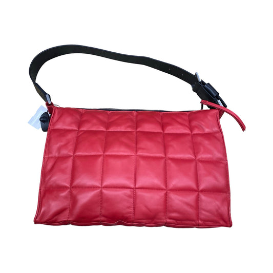 Handbag Designer By All Saints In Red, Size:Large