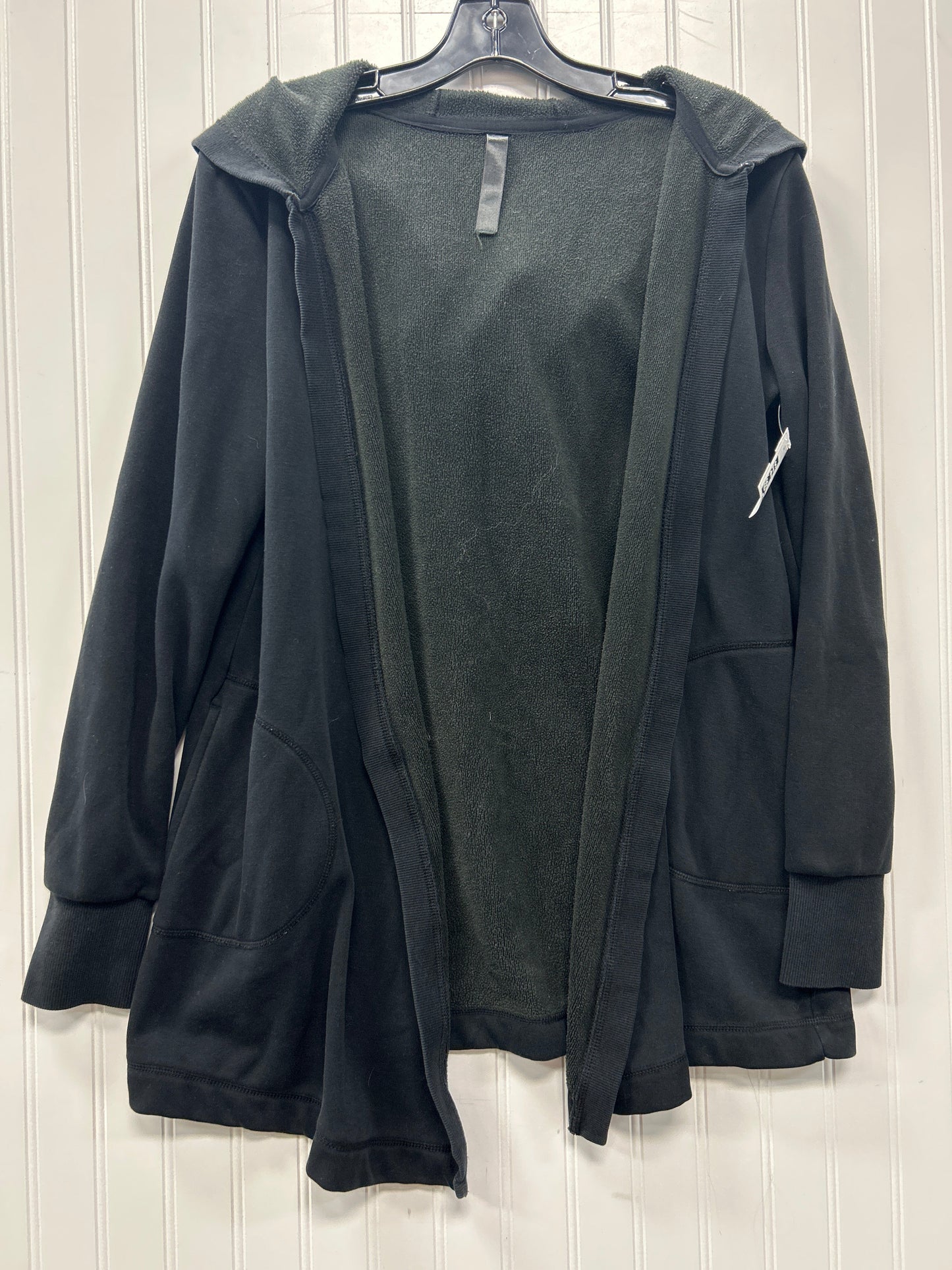 Sweater Cardigan By 90 Degrees By Reflex In Black, Size:M