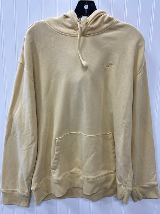 Sweatshirt Hoodie By Hollister In Yellow, Size:Xl