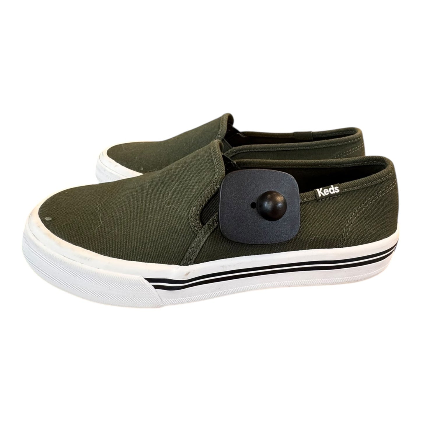 Shoes Sneakers By Keds In Green & White, Size:6