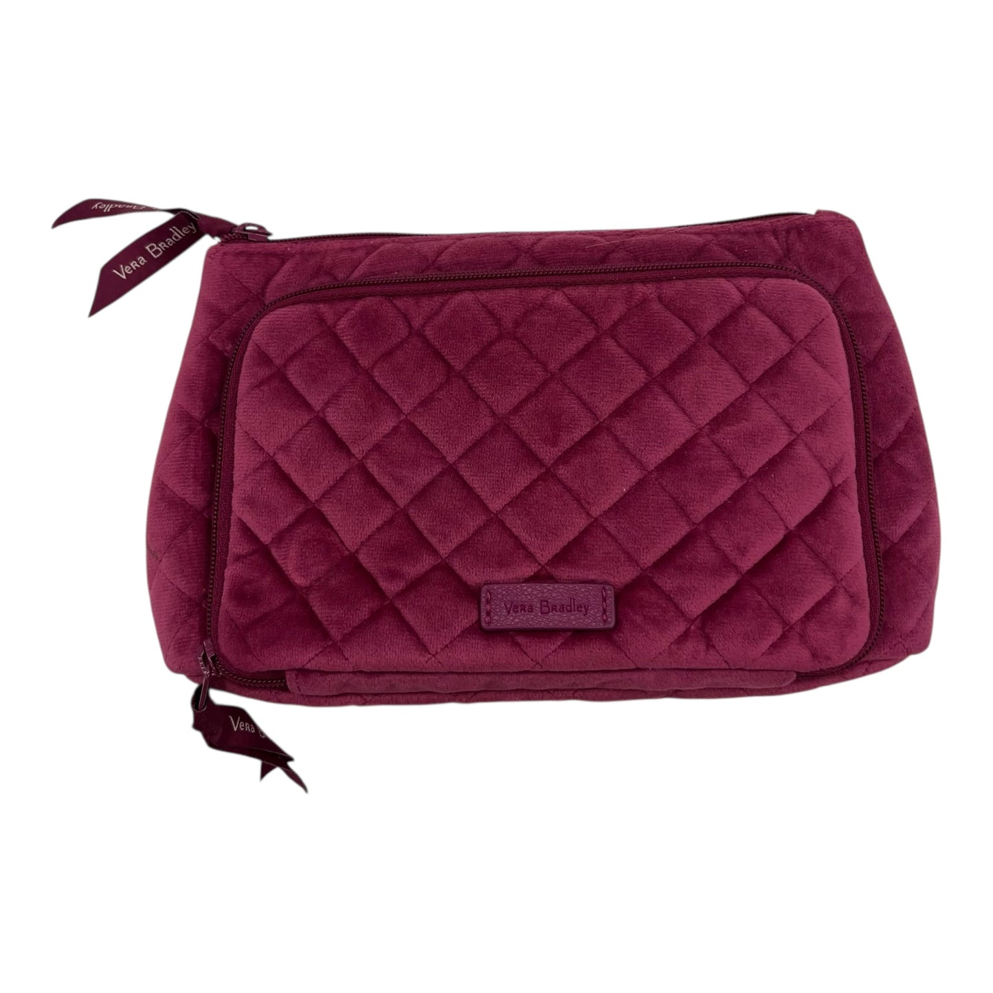 Makeup Bag By Vera Bradley In Pink, Size:Medium