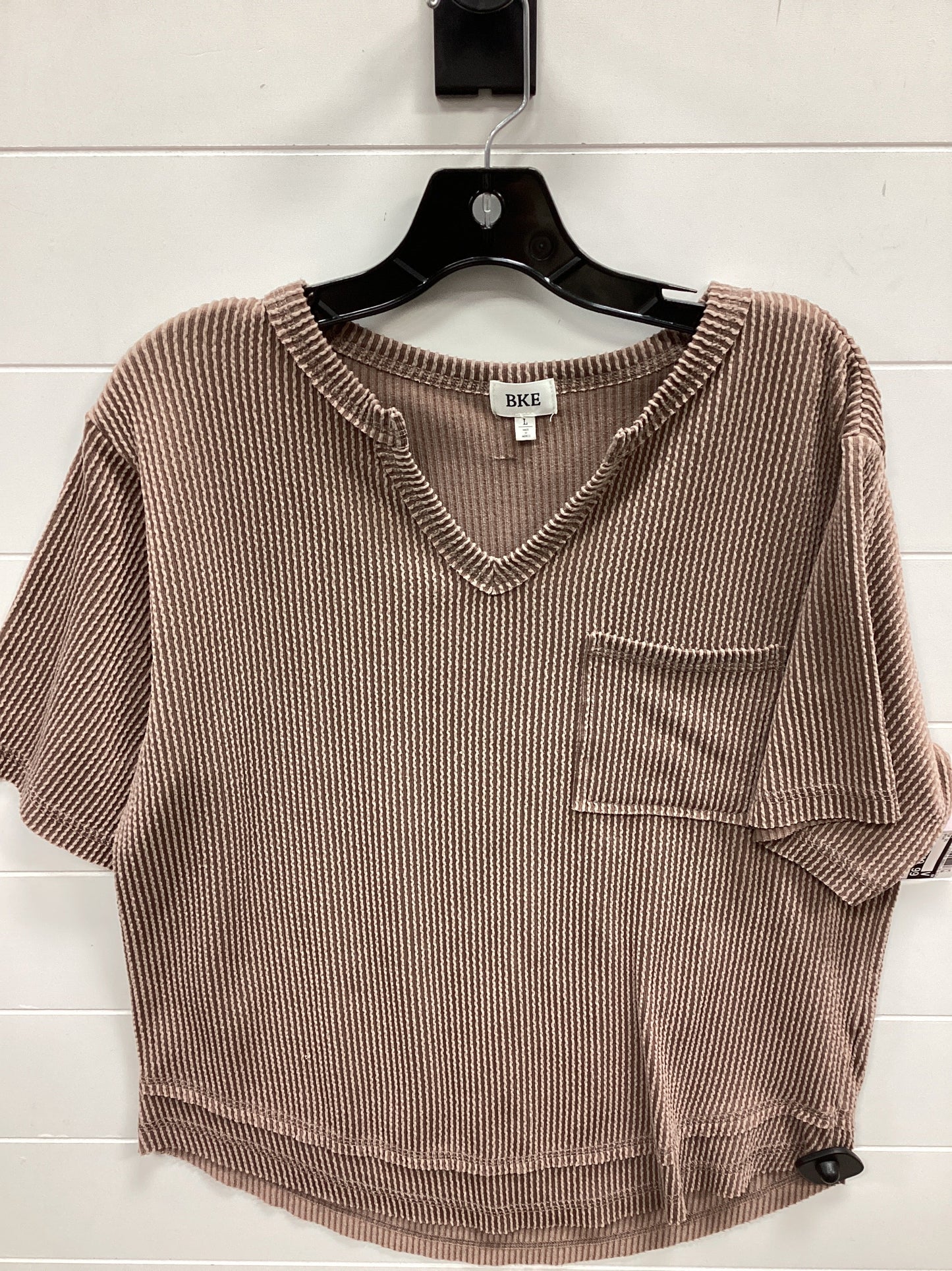 Top Ss By Bke In Brown, Size:L