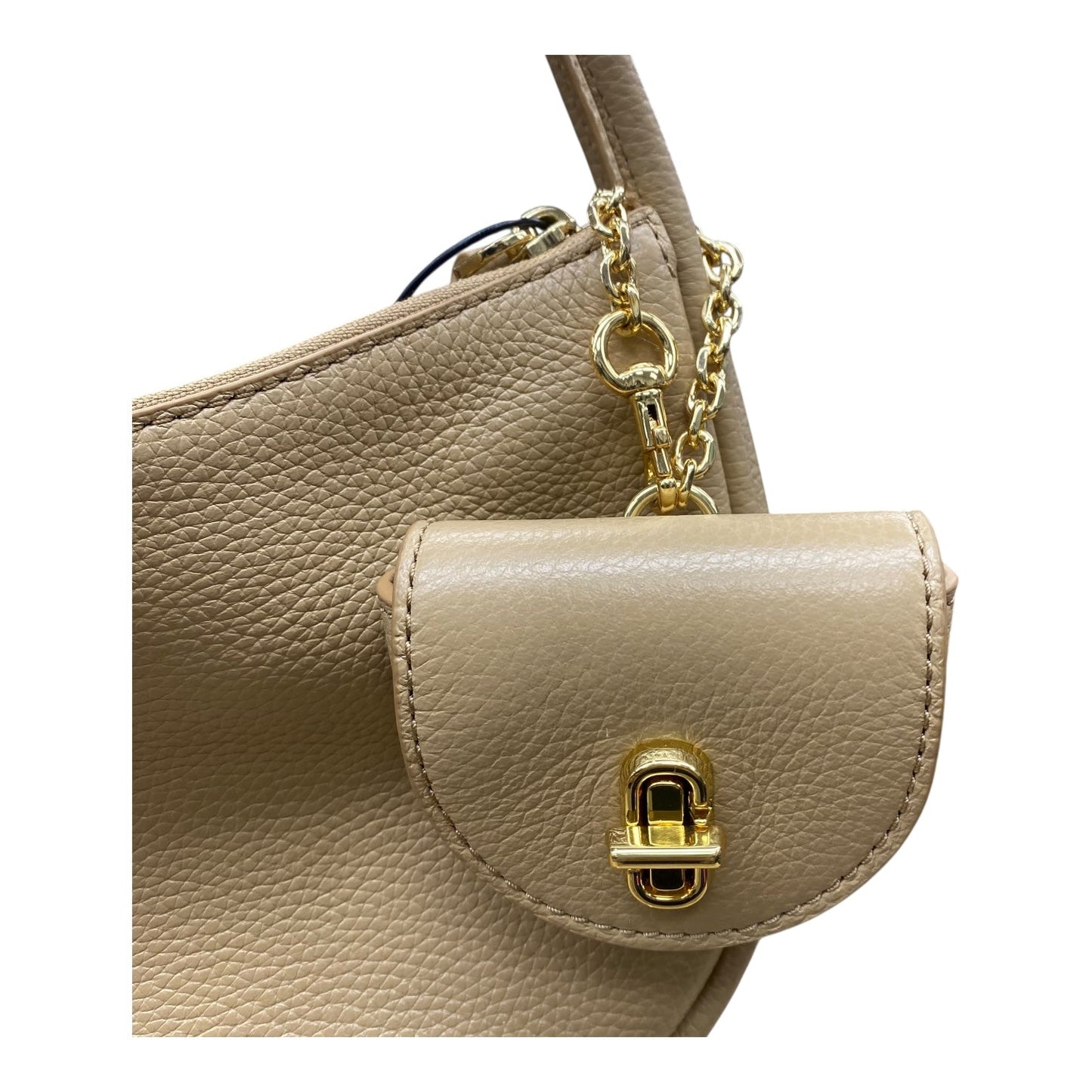 HANDBAG LUXURY DESIGNER by MARC JACOBS In TAN, Size: MEDIUM