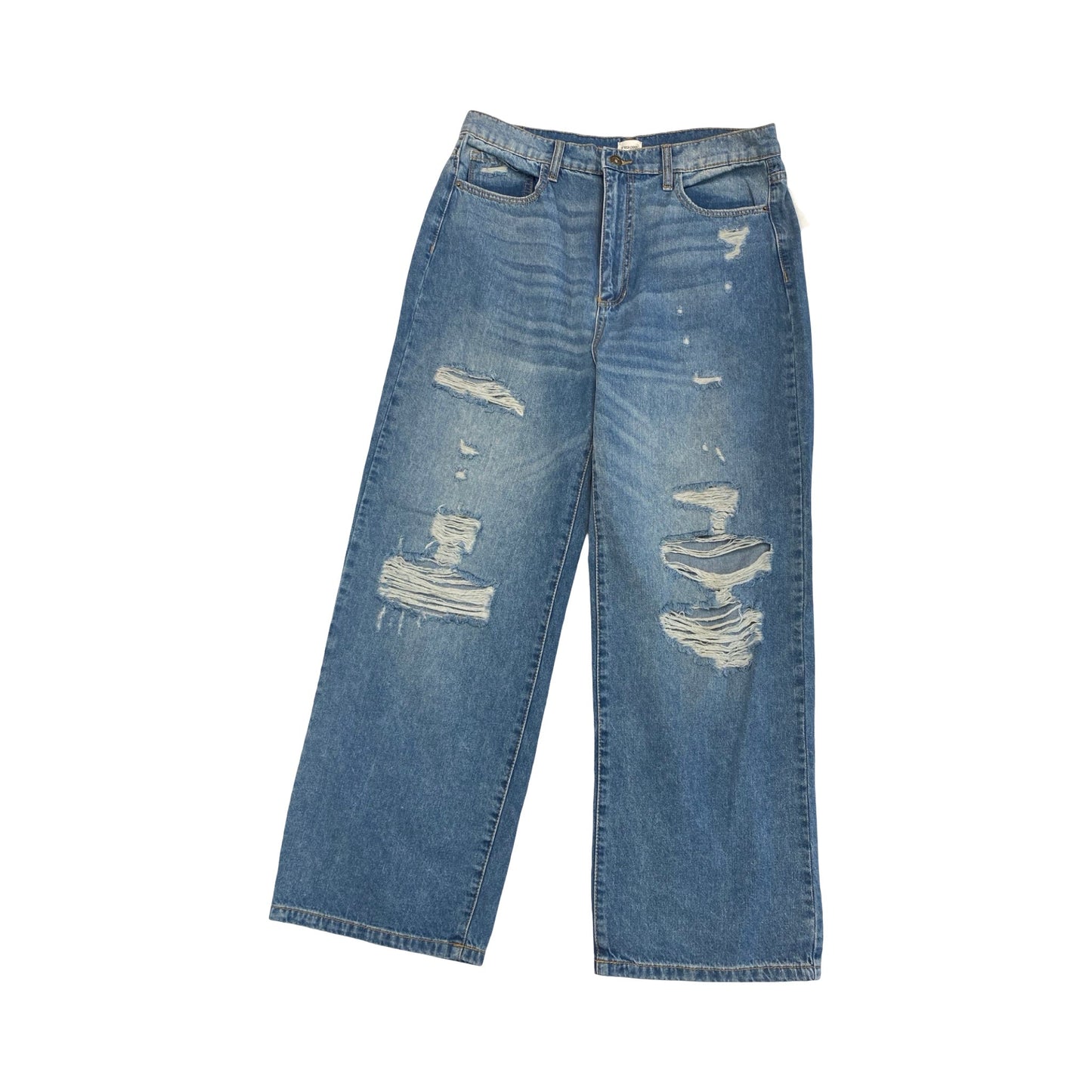 Jeans Wide Leg By Sneak Peek In Blue Denim, Size:12