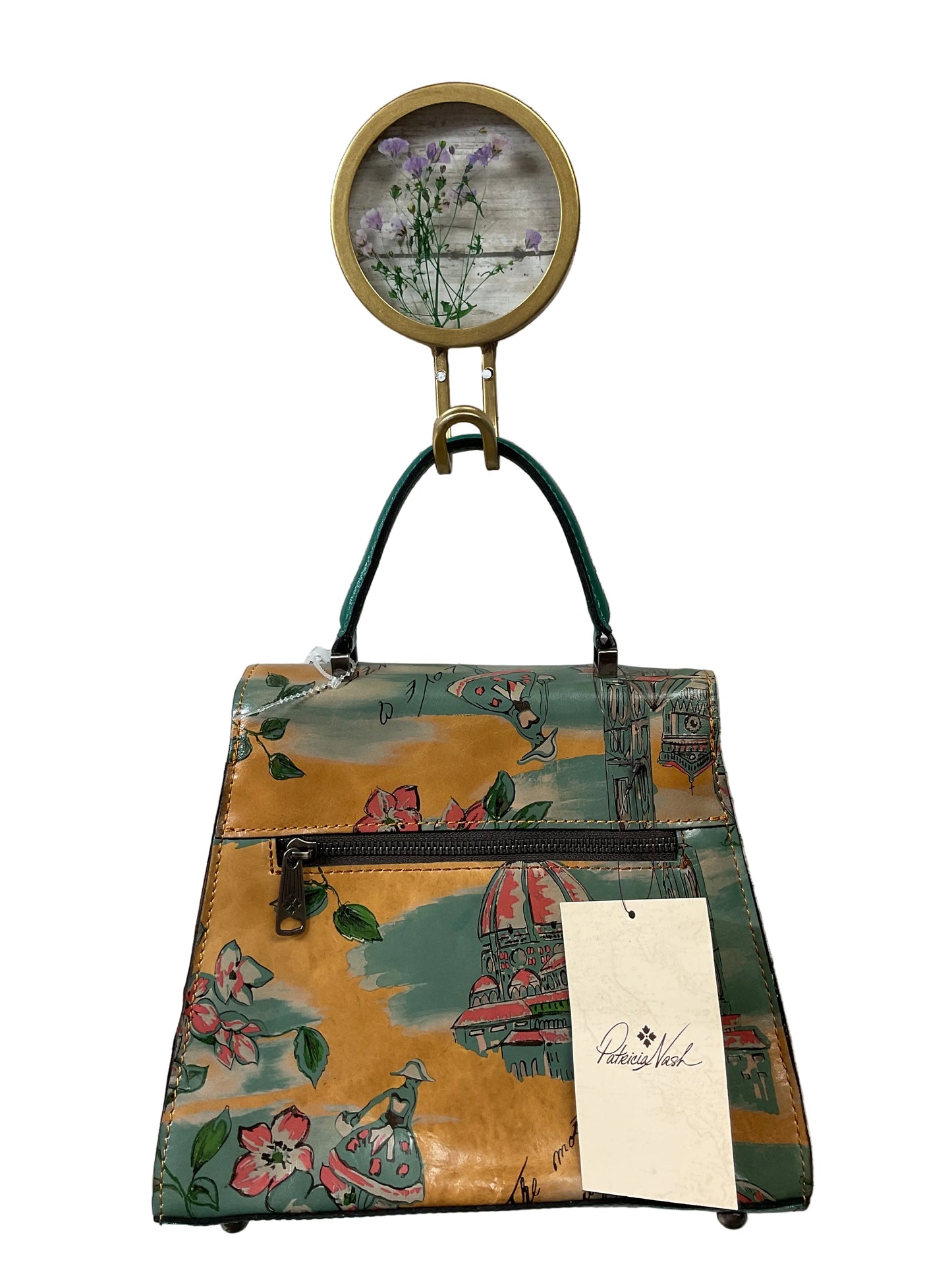 Handbag Designer By Patricia Nash In Floral Print, Size:Medium