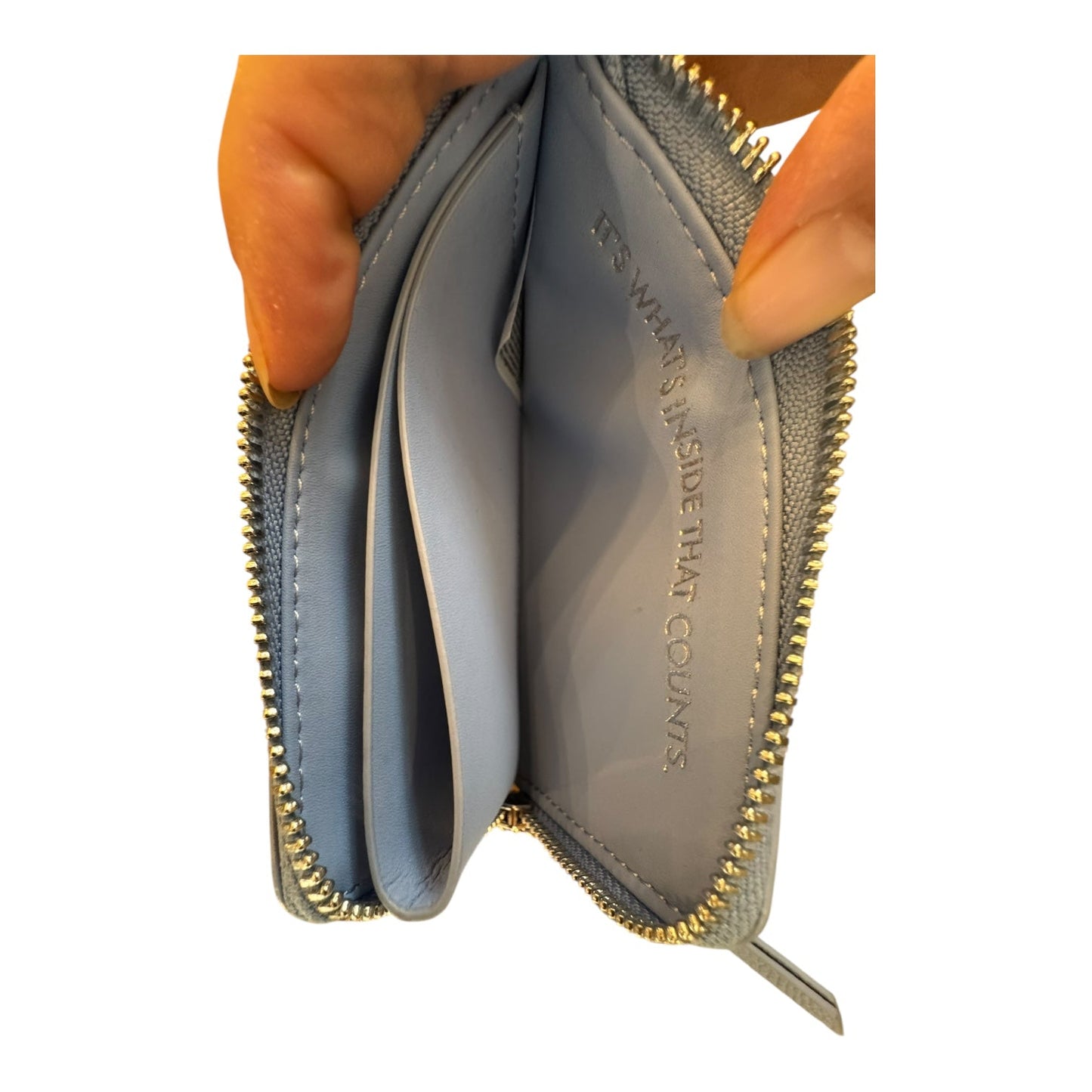 Wallet By Ted Baker In Blue, Size:Small