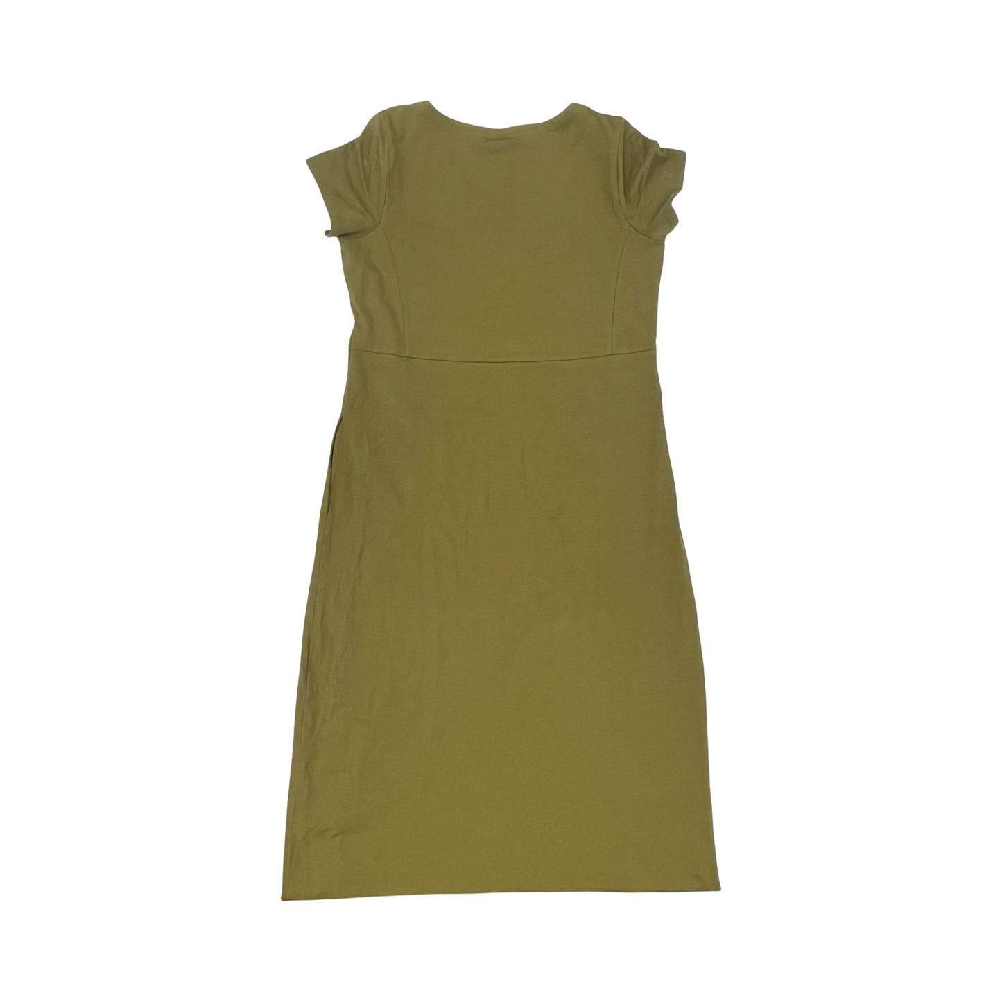 Dress Casual Midi By J. Jill In Green, Size:S