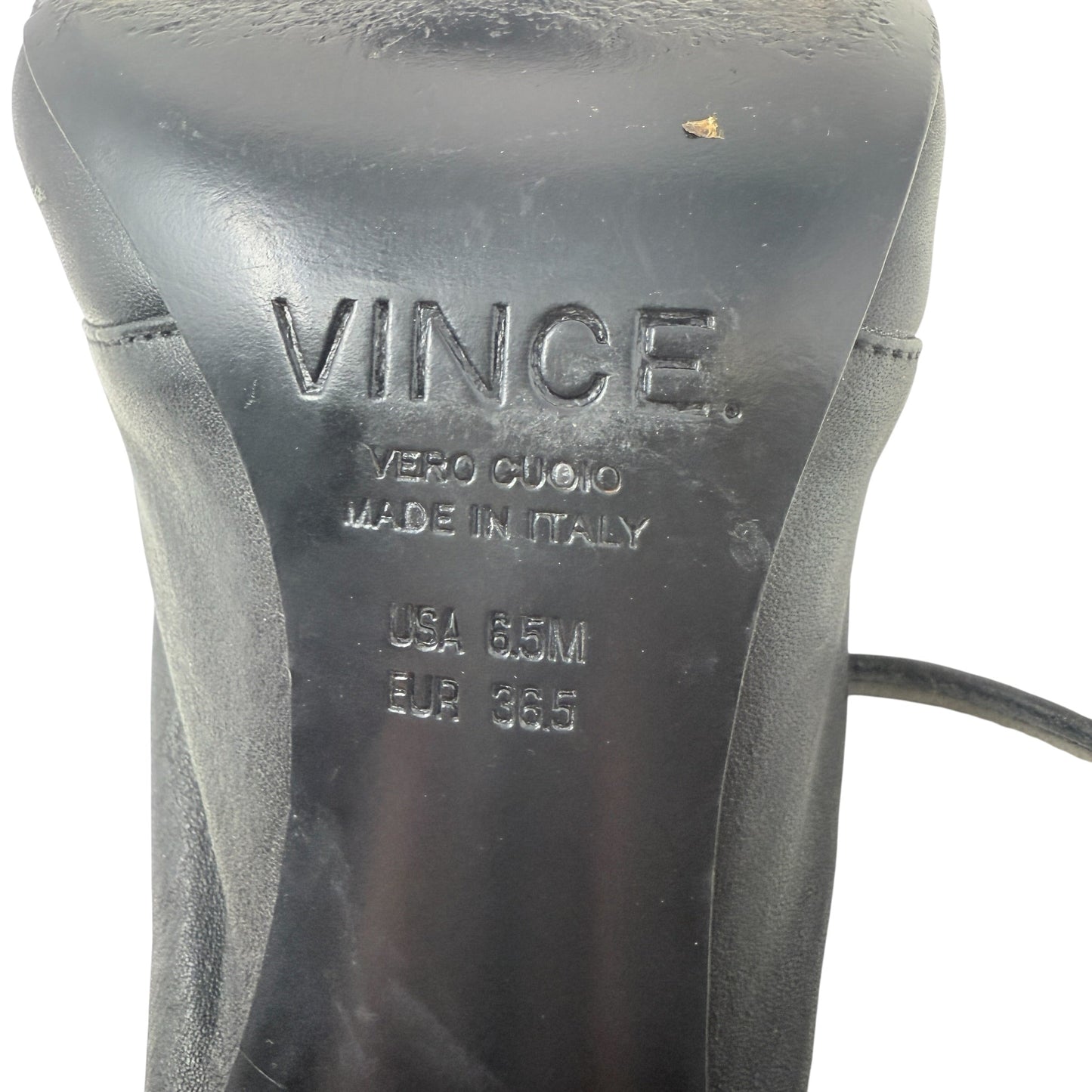 Grace Stiletto Mule Sandals 
 By Vince In Black, Size: 6.5