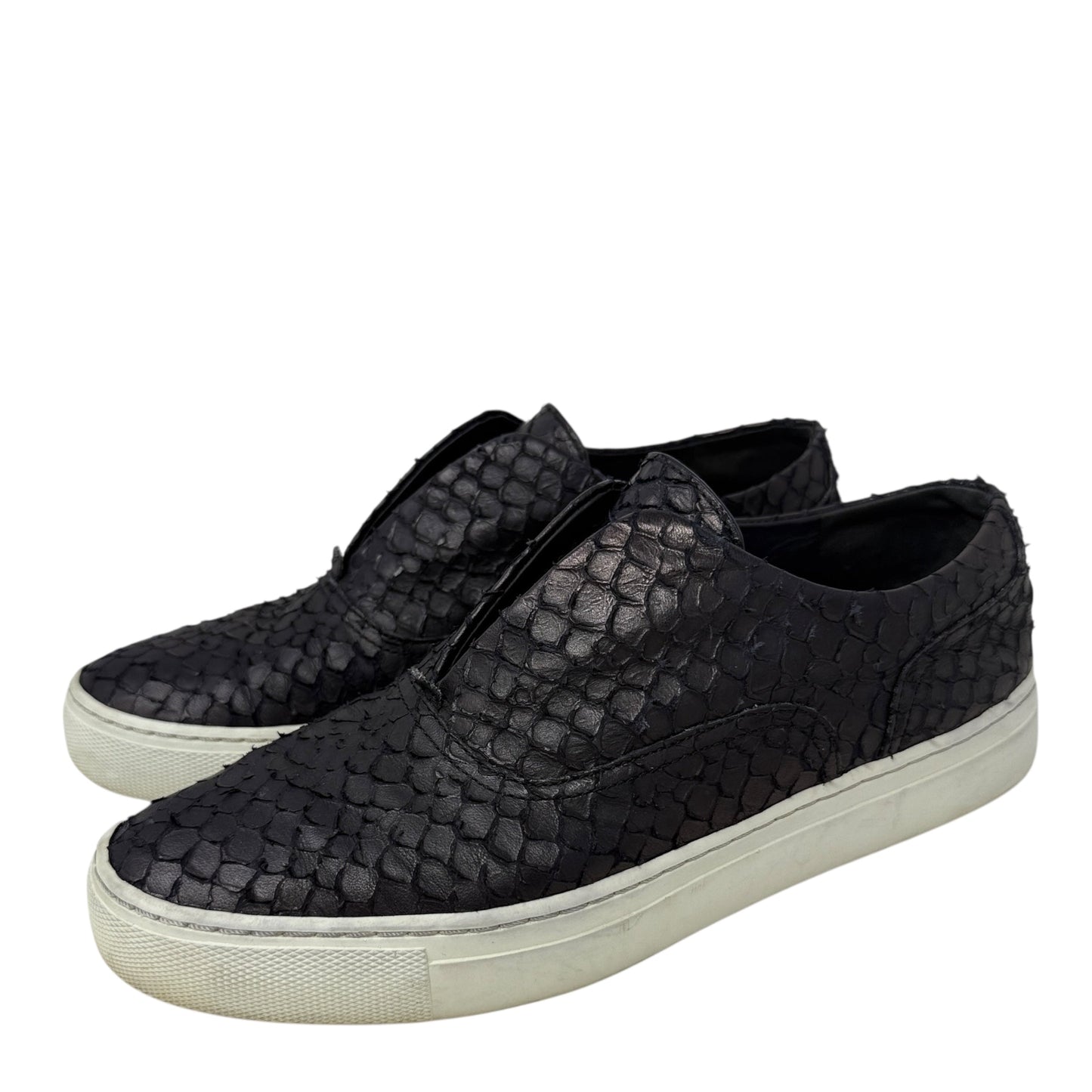 Nelson Python Slip On Sneakers By Vince In Snakeskin Print, Size: 7.5