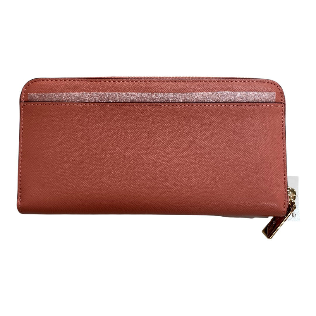 Wallet Designer By Kate Spade In Coral, Size:Large