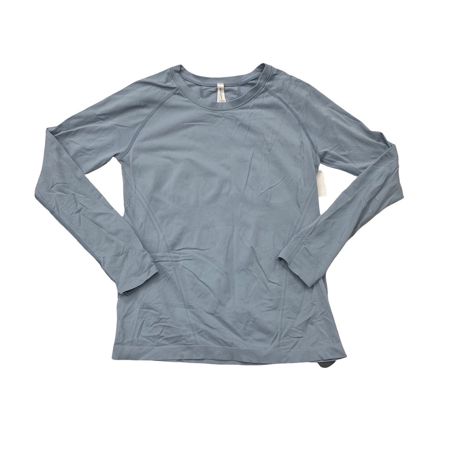 Athletic Top Ls Crewneck By Athleta In Blue, Size:L