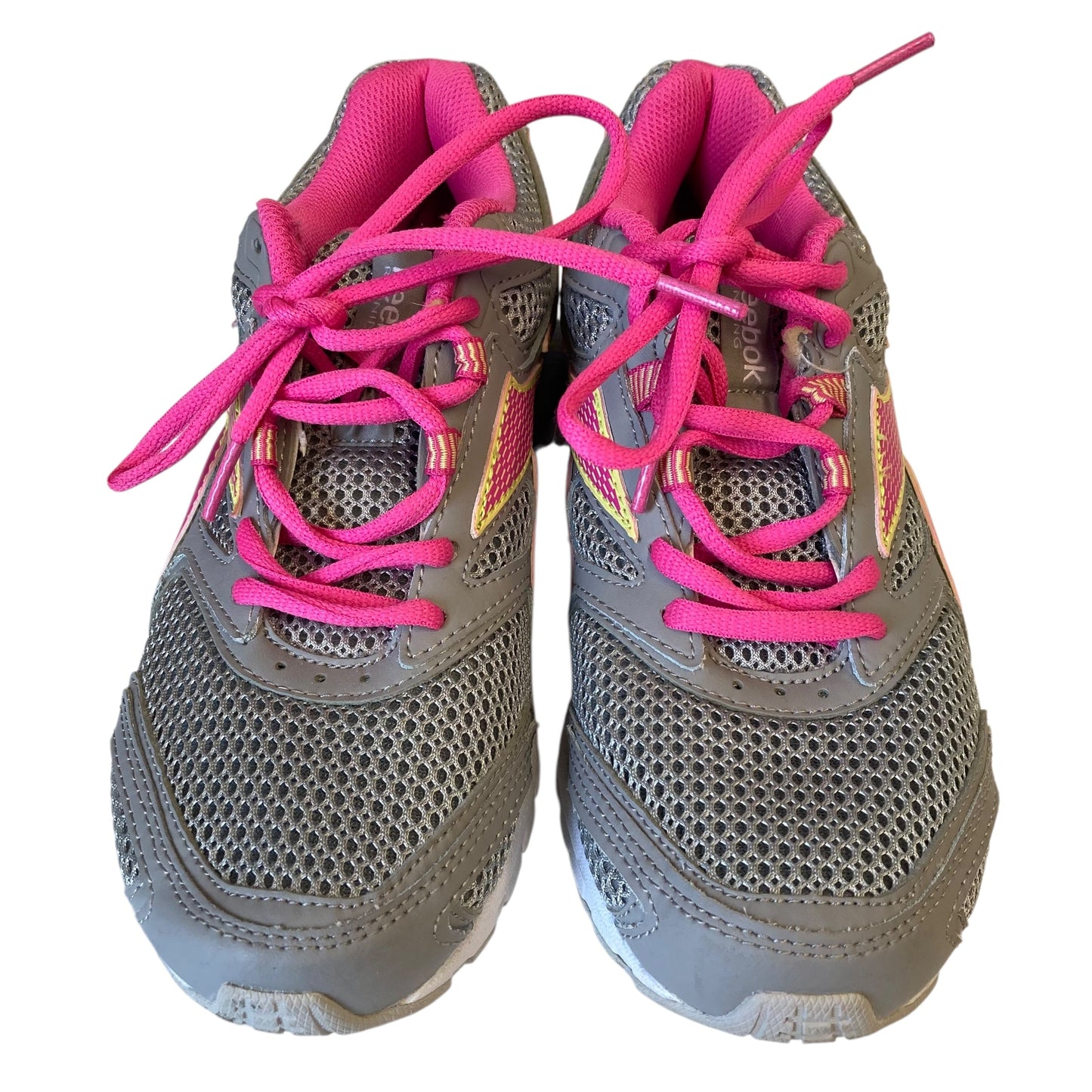 Shoes Athletic By Reebok In Grey & Pink, Size:7