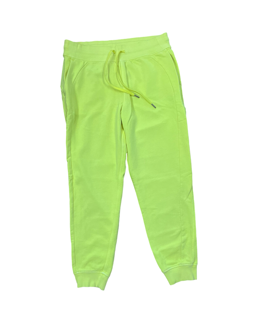Athletic Pants By Lululemon In Yellow, Size:M