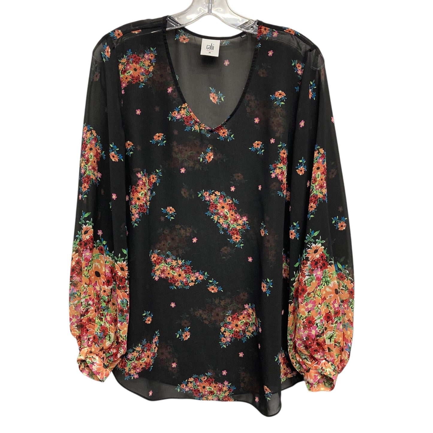 Top Ls By Cabi In Floral Print, Size:M