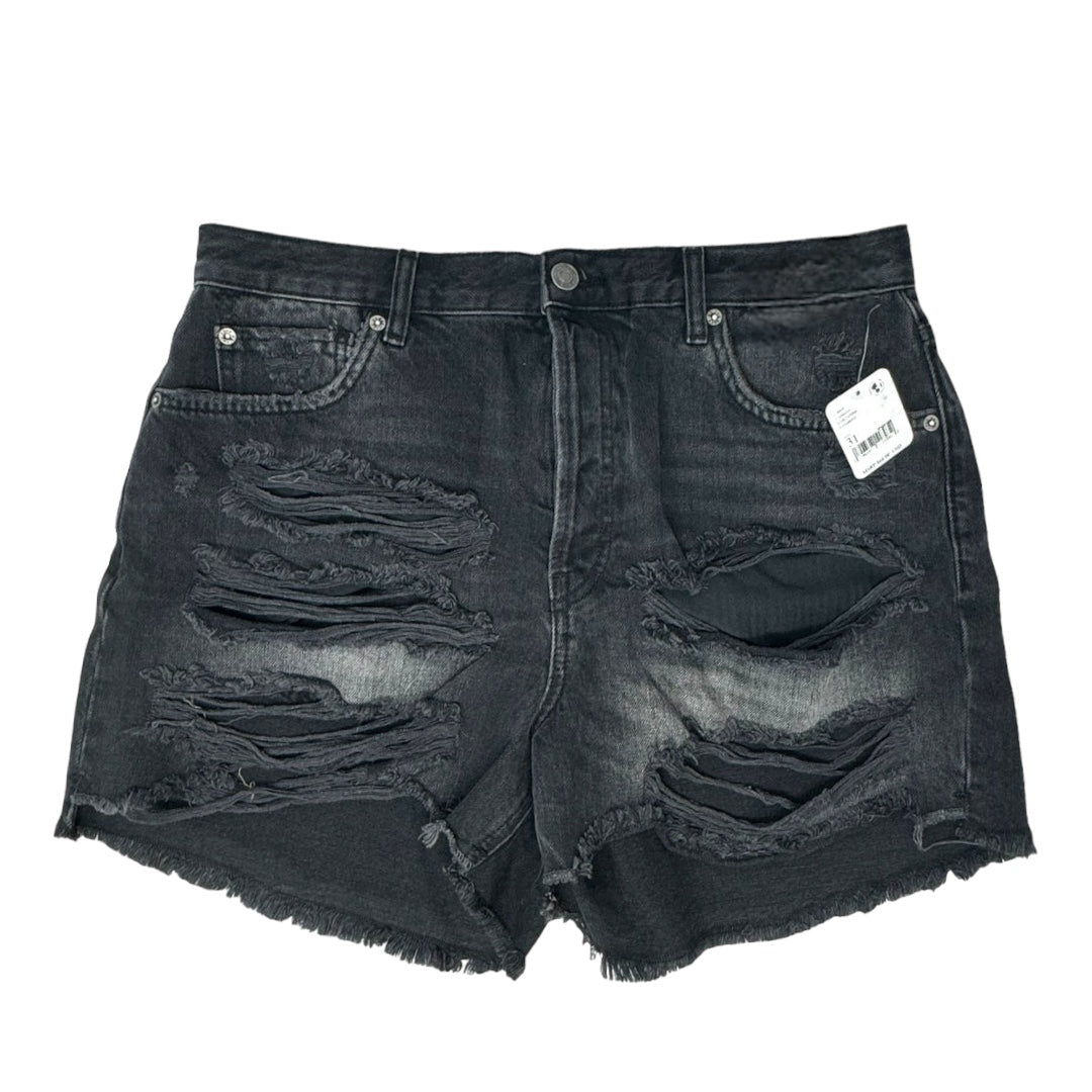 Maggie Mid-Rise Distressed Shorts Free People, Size 12