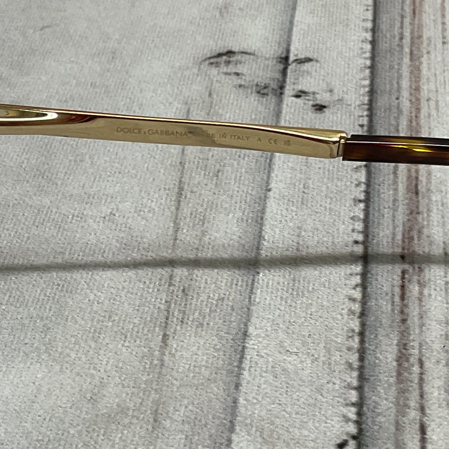 Sunglasses Luxury Designer By Dolce And Gabbana In Tortoise Shell Print