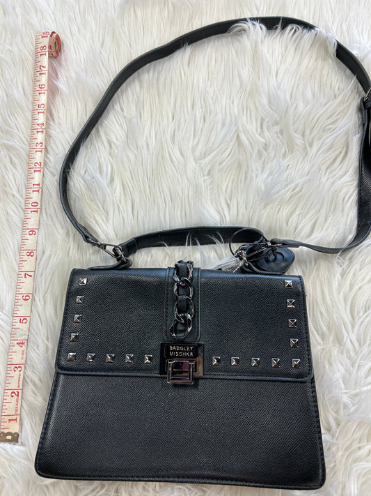 Handbag By Badgley Mischka In Black, Size:Small