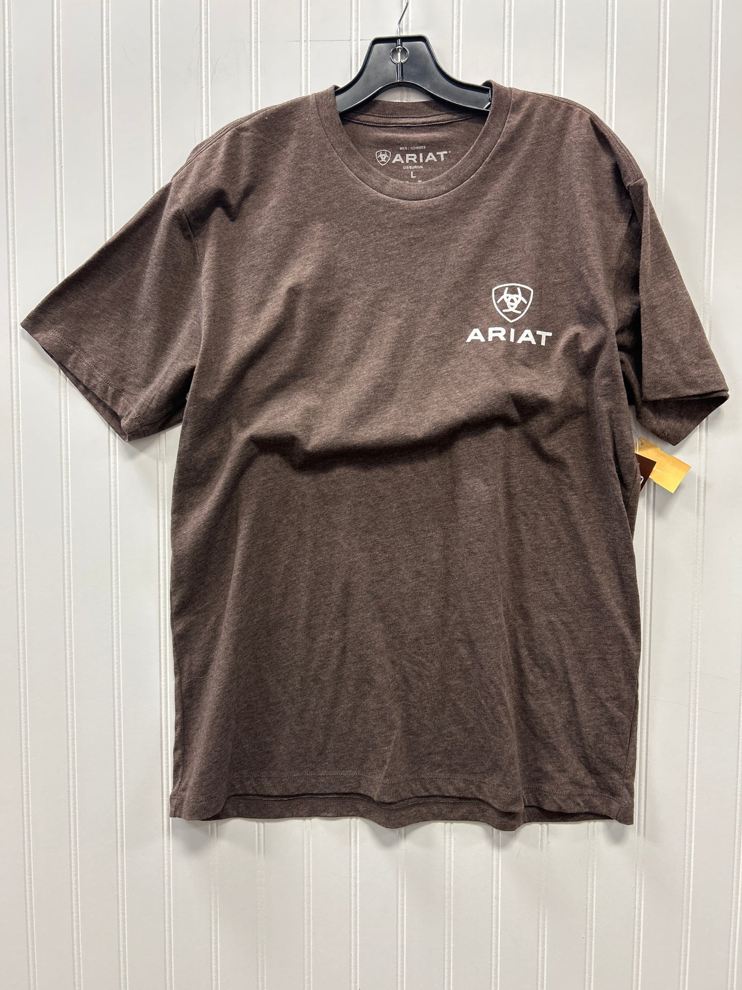 Top Ss By Ariat In Brown, Size:L NWT