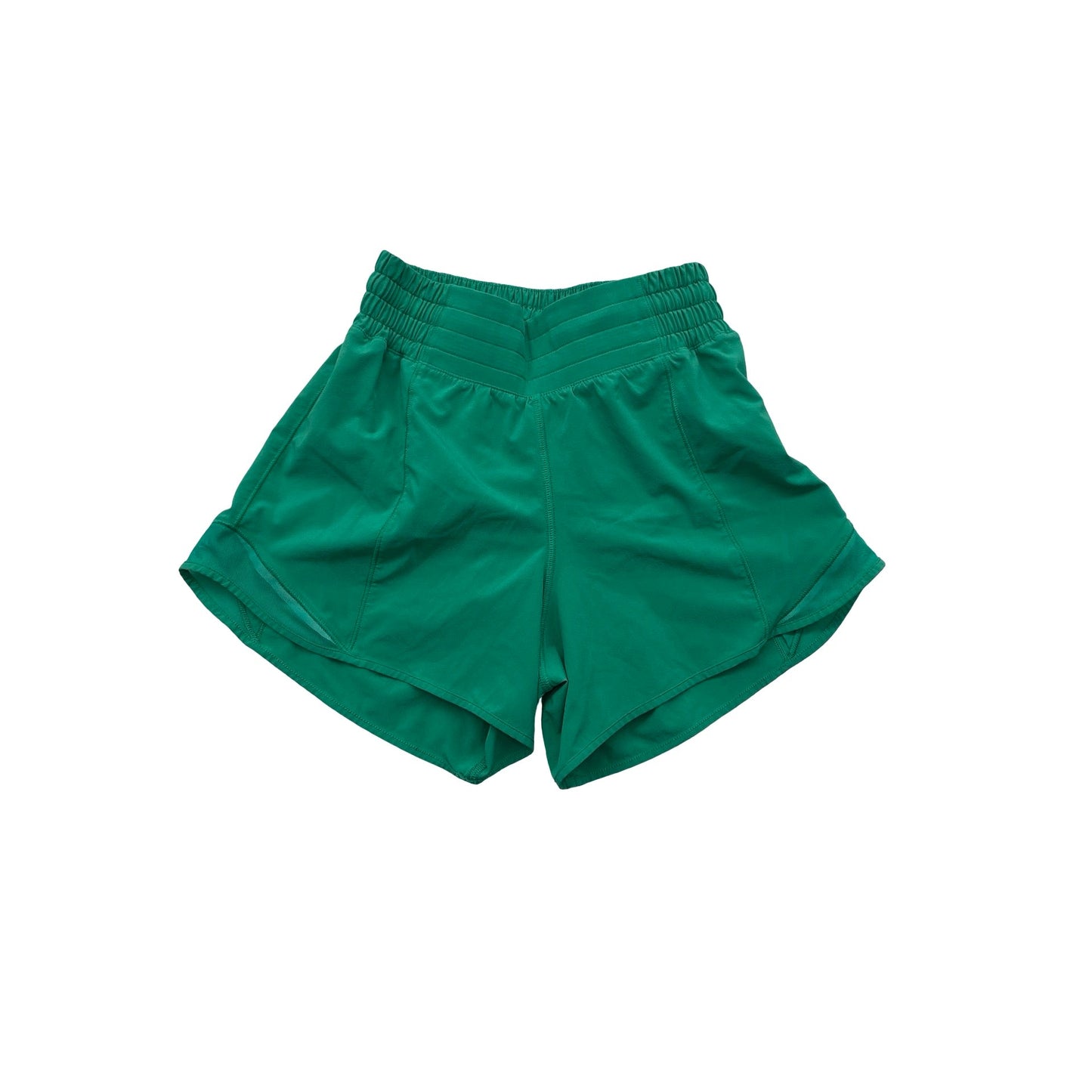 Athletic Shorts By Lululemon In Green, Size:2
