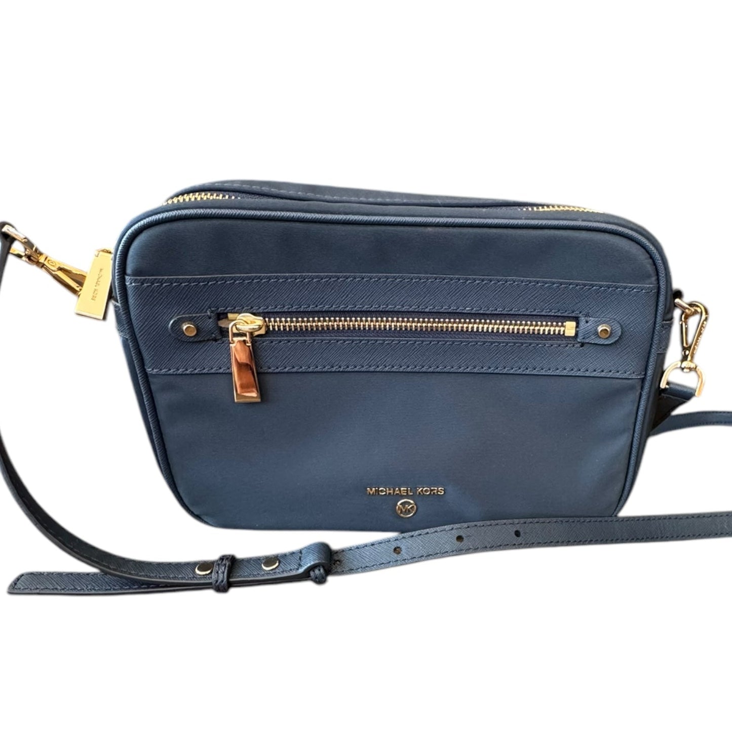 Handbag Designer By Michael Kors In Navy, Size:Medium