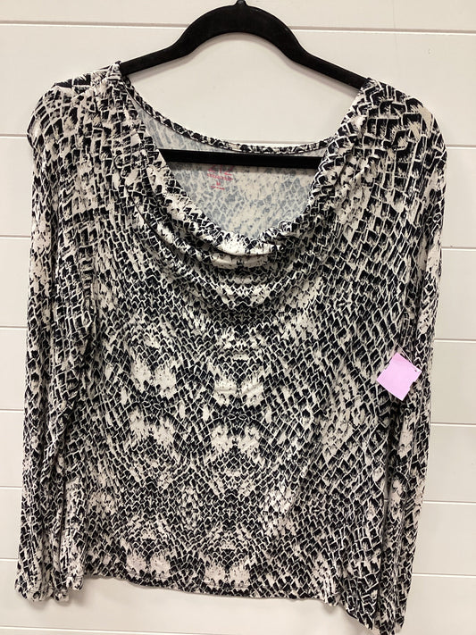 Top Ls By 212 Collection In Animal Print, Size:M