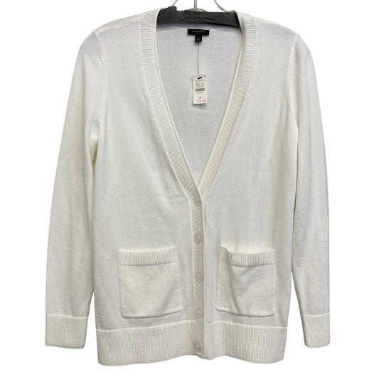 Sweater Cardigan By Talbots In Ivory, Size:Sp