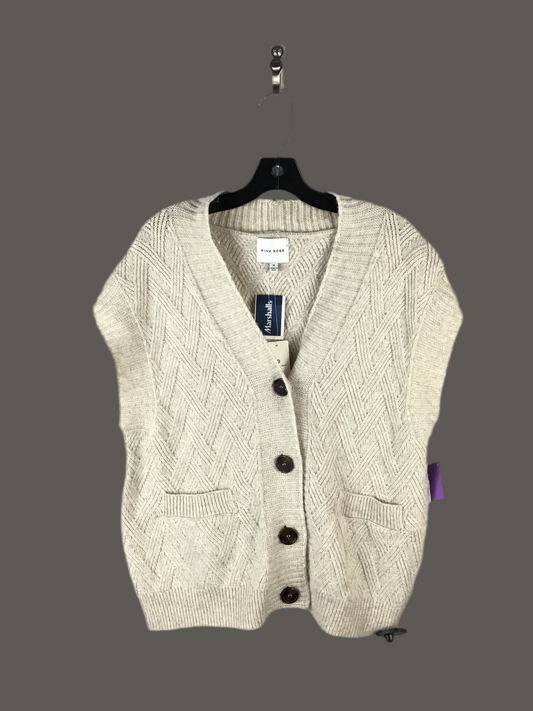 Cardigan By Pink Rose In Cream, Size: M