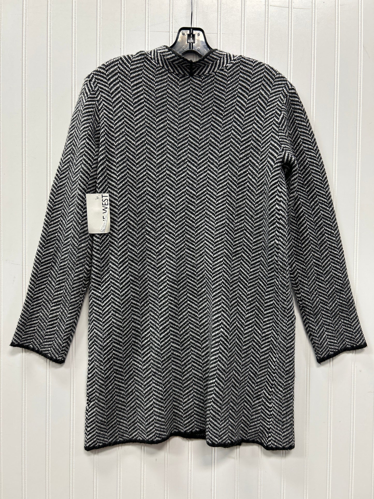 Sweater Cardigan By Nine West In Black, Size:S