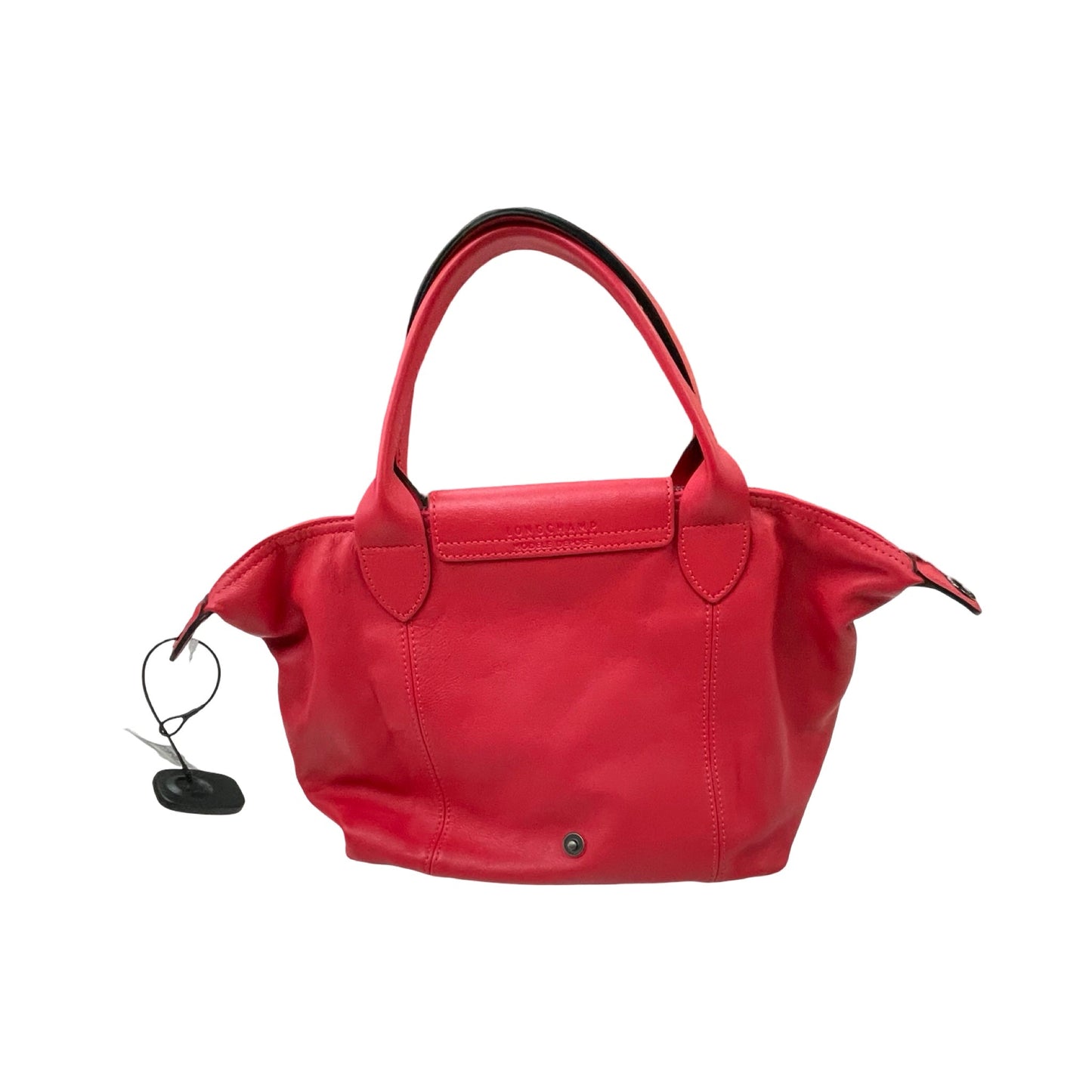 Handbag Designer By Longchamp In Red, Size:Medium