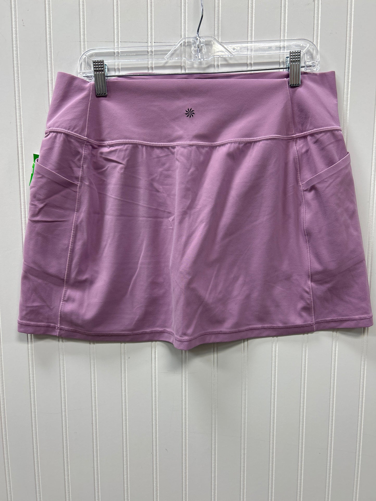 Athletic Skort By Athleta In Purple, Size:Xl