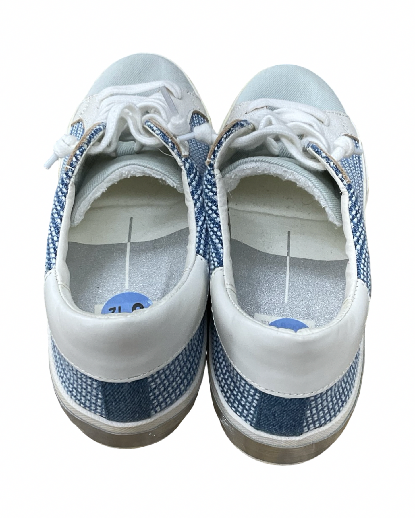 Shoes Sneakers By Dolce Vita In Blue & White, Size:6.5