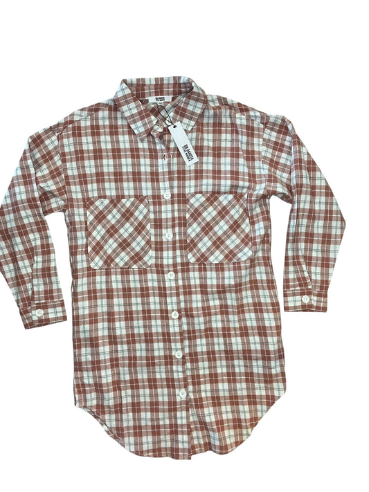 Dress Casual Short By Bb Dakota In Plaid Pattern, Size:Xs