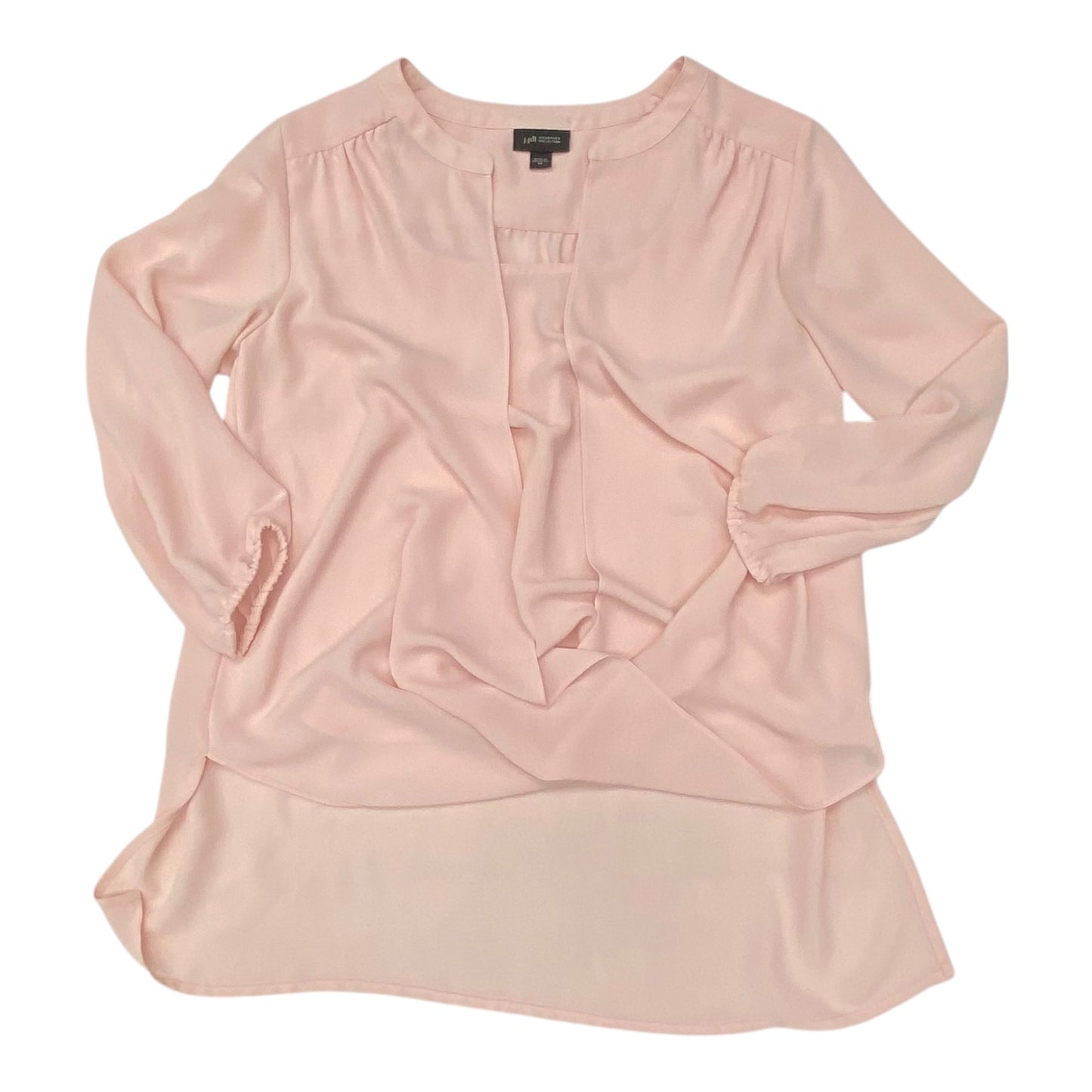 Top 3/4 Sleeve By J. Jill In Pink, Size:Xs
