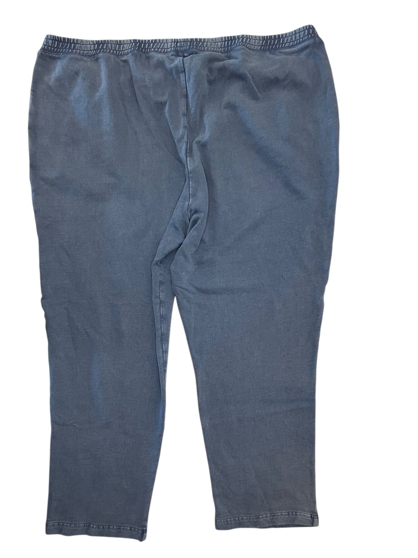 Pants Lounge By Coldwater Creek In Blue, Size:3X
